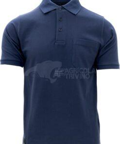 Polo azul marino, talla L