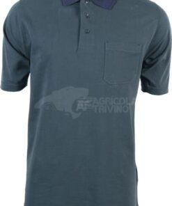 Polo, color verde-azul marino, 4XL