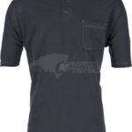Polo, color negro-gris, XS