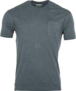 Camiseta, color verde-azul marino, XS
