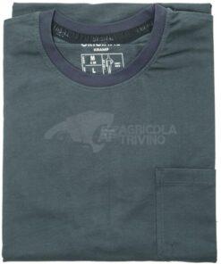 Camiseta, color verde-azul, S