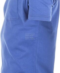 Camiseta, azul real-marino, talla 2XL