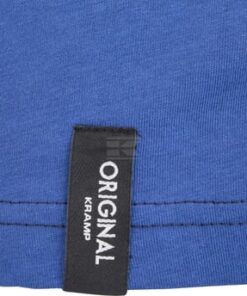 Camiseta, azul real-marino, talla 2XL