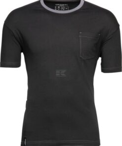 Camiseta, color negro-gris, 2XS