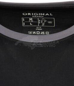 Camiseta, color negro-gris, S