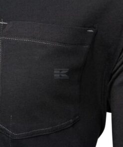 Camiseta, negro-gris, talla 2XL