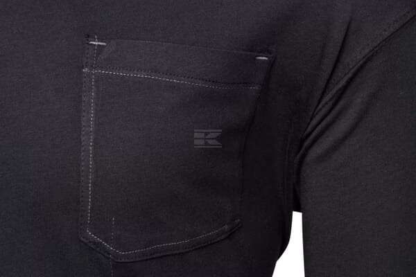 Camiseta, color negro-gris, L 8 Camiseta, negro-gris, talla 2XL
