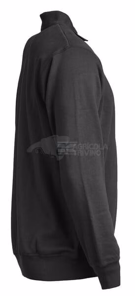 Sudadera polo, color negro, S 3 Sudadera polo, color negro, S