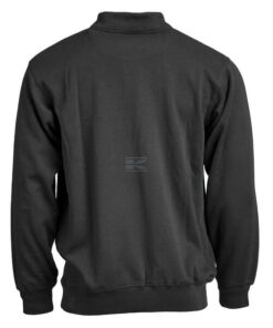Sudadera polo, color negro, XL