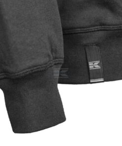 Sudadera polo, color negro, XL