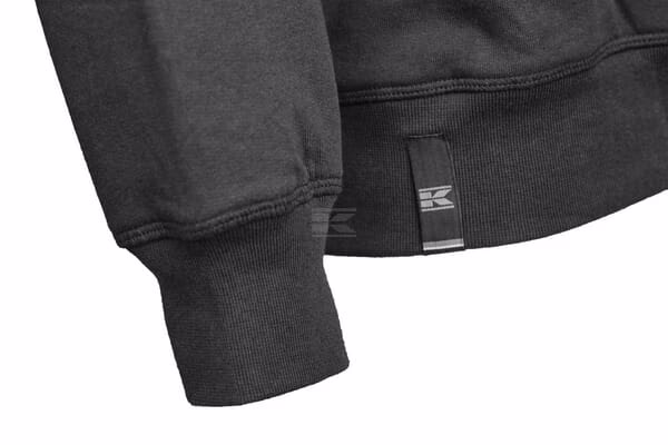 Sudadera polo, color negro, XL