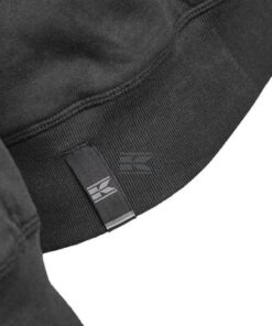 Sudadera polo, color negro, L
