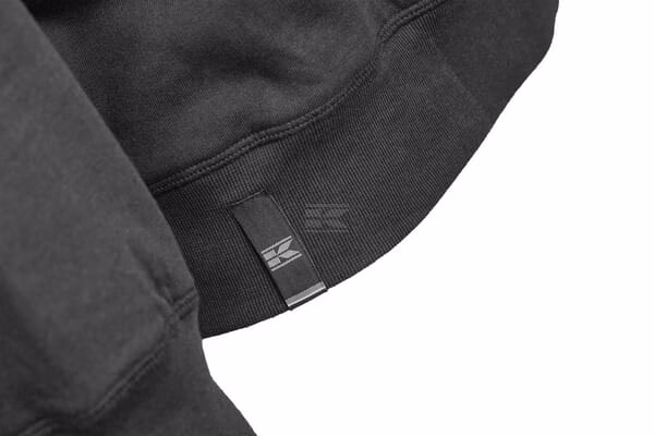 Sudadera polo, color negro, XL