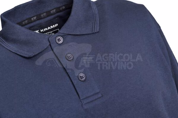 Sudadera polo, color azul marino, L 9 Sudadera polo, color azul marino, L