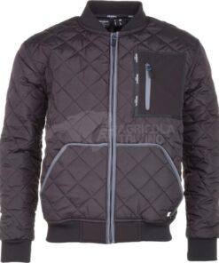 Chaqueta térmica, negro-gris, 5XL, Kramp