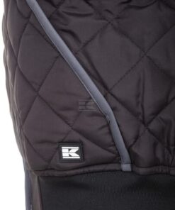 Chaqueta térmica, negro-gris, M, de Kramp