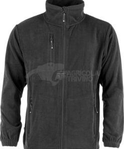 Chaqueta polar, color negro, 2XL