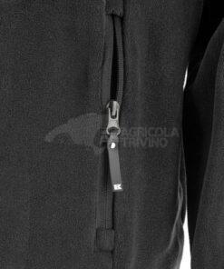 Chaqueta polar, color negro, 4XL 17 Chaqueta polar, color negro, 4XL