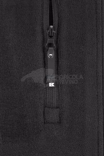 Chaqueta polar, color negro, 4XL 6 Chaqueta polar, color negro, 4XL