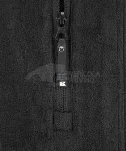 Chaqueta polar, color negro, XL