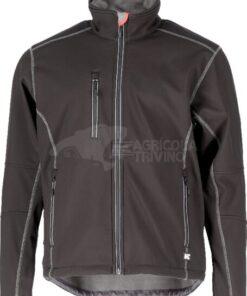 Chaqueta Softshell, negro-gris, M, Kramp Original