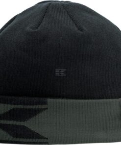 Gorro tejido negro / gris