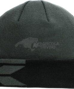 Gorro tejido gris / negro