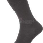 Calcetines de algodón, talla 39-42, negro, 3 pares