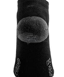 Calcetines deportivos de caña alta, talla 39-43, negro, 2 pares