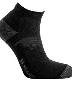 Calcetines deportivos de caña alta, talla 39-43, negro, 2 pares
