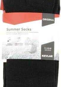 Calcetines de verano, talla 43-46, negro, 2 pares