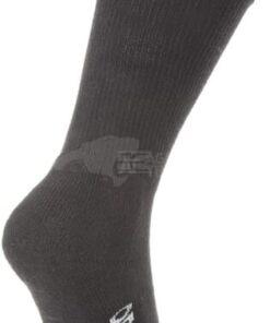 Calcetines de ocio y trabajo, talla 40-45, negro, 2 pares