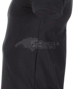 Camiseta interior manga corta, negra, XS (2 uds.)