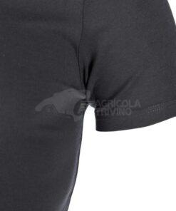 Camiseta interior manga corta, negra, L (2 uds.)