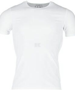 Camiseta interior manga corta, blanca, XS (2 uds.)
