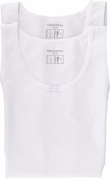 Ropa interior Singlet, blanco, 4XL (2 uds.) 3 Ropa interior Singlet, blanco, 4XL (2 uds.)