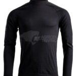 Camiseta térmica, talla L, negra