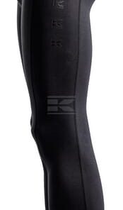Pantalón térmico, S, negro