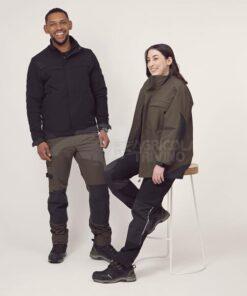 Chaqueta 4W extensible, negro, 4XL