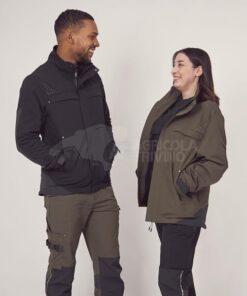 Chaqueta 4W extensible, negro, 4XL