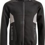 Chaqueta térmica con capa de aire, negro, XS