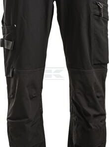 Pantalón, unisex, talla 4XL, cintura: 118-128 cm, largo: 83,5 cm, negro 4 Way Stretch, de Kramp