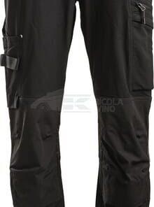 Pantalón, unisex, talla XL, cintura: 96-106 cm, largo: 82,5 cm, negro 4 Way Stretch, de Kramp