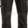 Pantalón, unisex, talla S, cintura: 75-85 cm, largo: 78,5 cm, negro 4 Way Stretch, de Kramp
