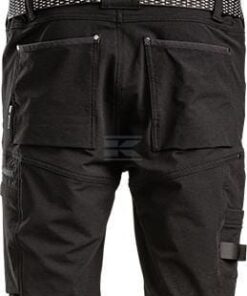 Pantalones cortos 4W elásticos, negros, S