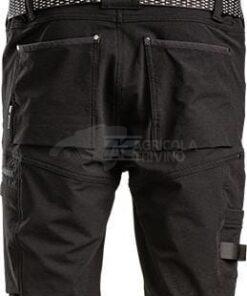Pantalones cortos 4W elásticos, negros, 4XL