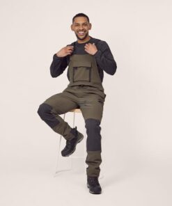 Peto 4 Way Stretch, verde oliva, 3XL, de Kramp