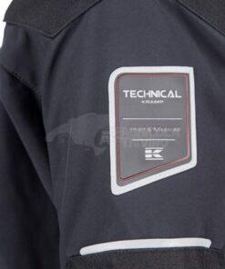 Softshell de hombre, negro, 5XL, Kramp