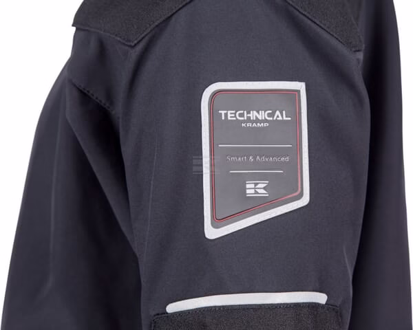 Softshell de hombre, negro, L, de Kramp