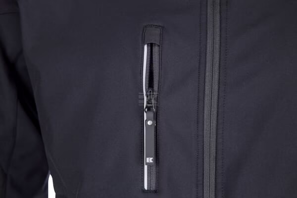 Softshell de hombre, negro, L, de Kramp